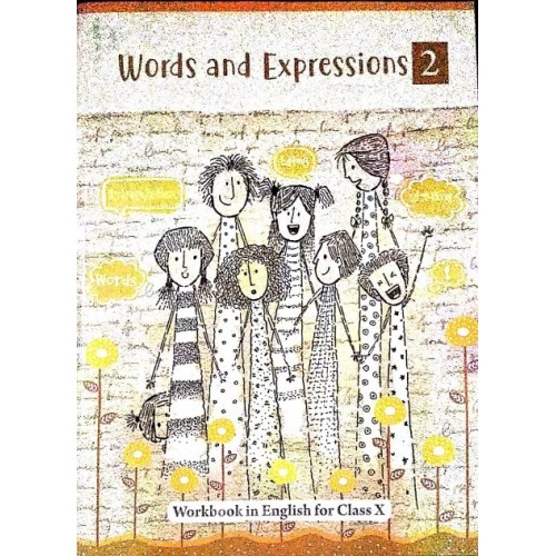NCERT Words and Expressions Part 2 English Workbook with Binding CL-X
