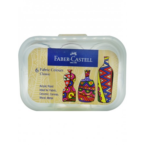 Faber Castell Fabric Colours Classic 6c 