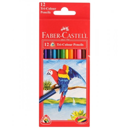 Faber Castell Colour Pencil 12c