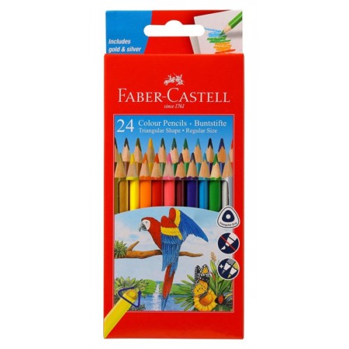 Faber Castell Colour Pencil 24c