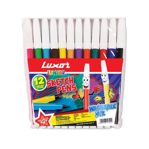 Luxor Sketch Pen 12c Set