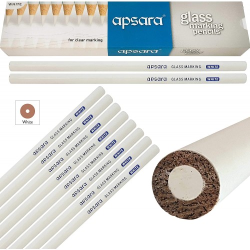 Apsara Glass Marking Pencil Pack of 10