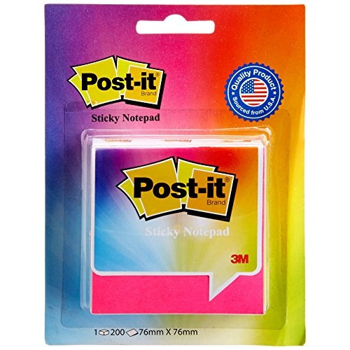 3m Post It Sticky Cube 3 x 3 200 Sheets