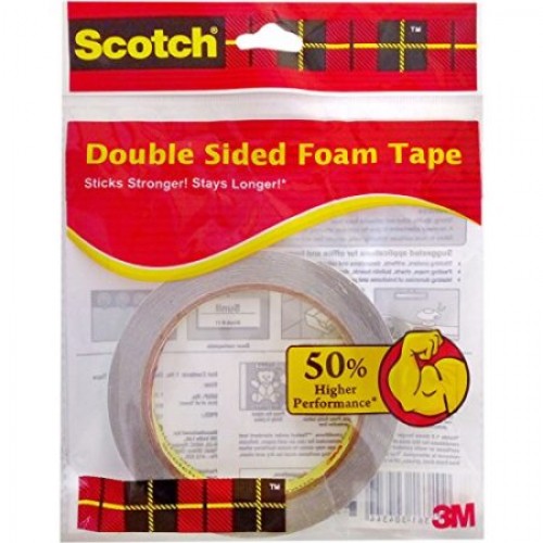 3m Scotch Double Sided Foam Tape 18mm x 3m