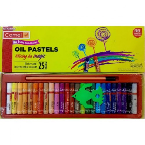 Camel Oil Pastels 25c