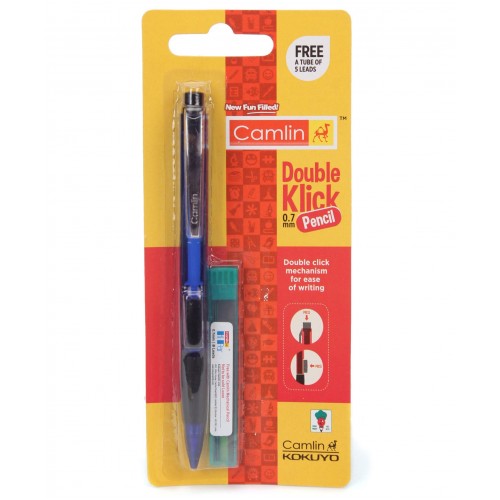Camlin Double Klick 0.7 Pencil Pack of 2