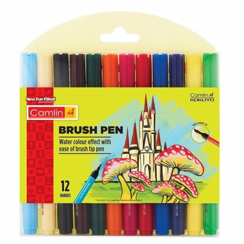 Camel Water Color Brush Pen 12c