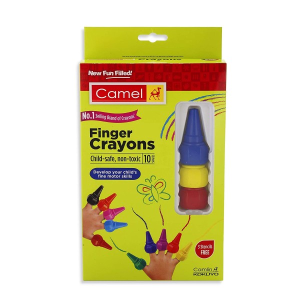 Camel Finger Crayons 10c