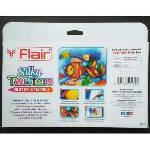 Flair Silky Twisters Gel 12c Set