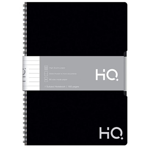HQ Note book 160 Pg A5