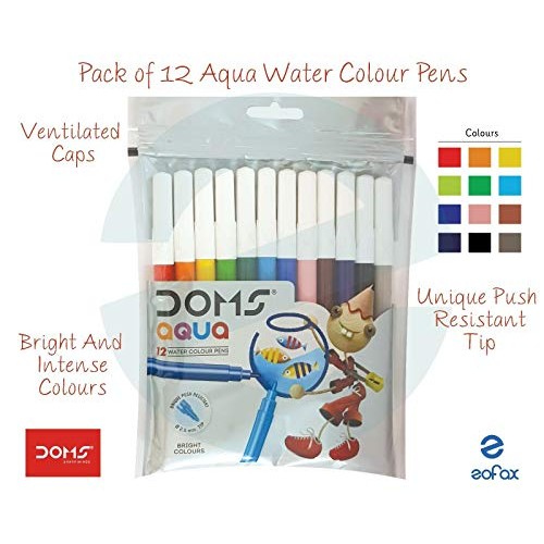 Doms Water Colour Pen 12c