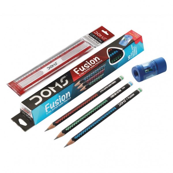 Doms Pencils Fusion Pack of 10