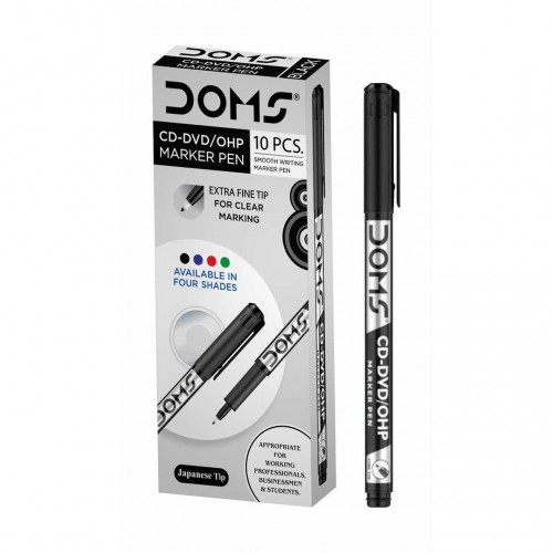 Doms OHP Marker Pack of 10