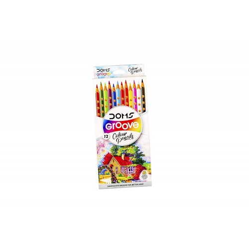 Doms Groove Colour Pencil 12c