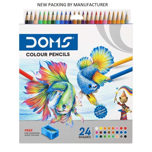 Doms Colour Pencils 24c