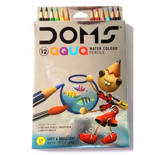 Doms Water Colour Pencils 12c