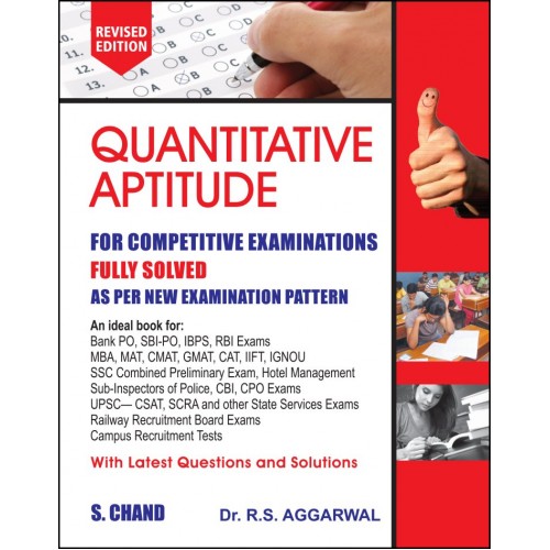 S.Chand Quantitative Aptitude for Competitive Exam.