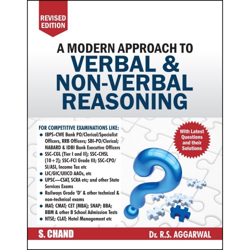 S.Chand A Modern Approach to Verbal & Non-Verbal Reasoning
