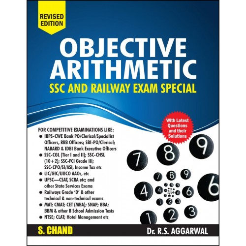 S.Chand Objective Arithmetic SSC and Railway Exam. Special