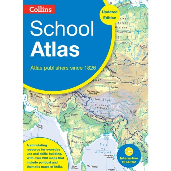 Collins School Atlas with Interactive CD-Rom