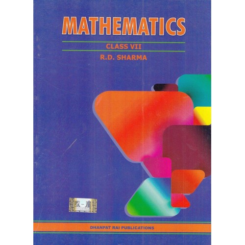 Dhanpat Rai Mathematics RD Sharma CL-VII